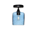 603 Semi-Flush-Bicycle Glass Co - Hotshop-Lunar-Steel Blue-Matte Black-Bicycle Glass Co