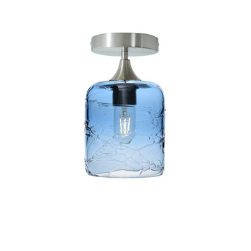 Spun / Steel Blue / Brushed Nickel