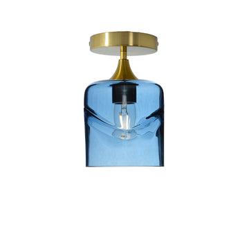 Swell / Steel Blue / Polished Brass