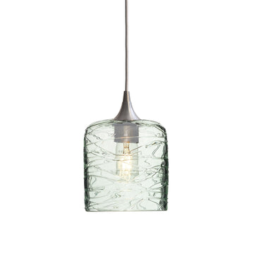 Brushed Nickel - 8ft Cord / Spun / Eco Clear