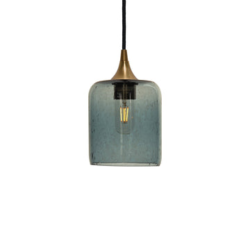 Polished Brass - 8ft Cord / Lunar / Slate Gray