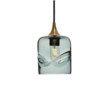 Polished Brass - 8ft Cord / Swell / Slate Gray