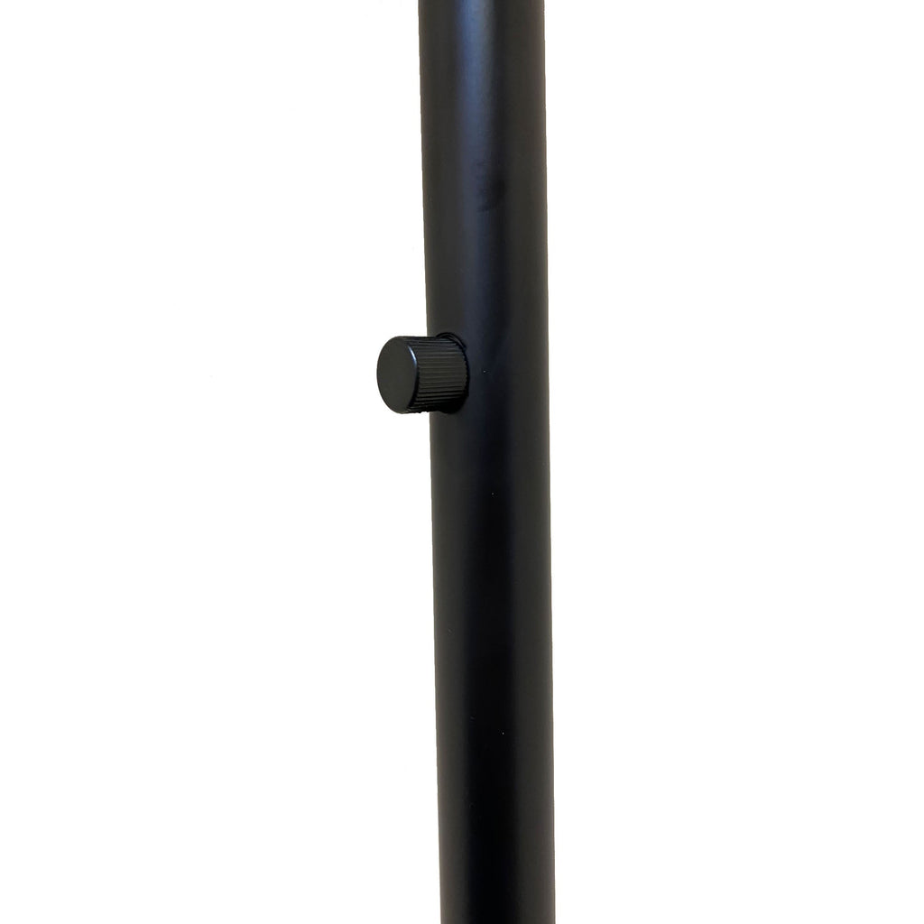 603 Swell: Floor Lamp-Glass-Bicycle Glass Co - Hotshop-Eco Clear-Brushed Nickel-Bicycle Glass Co