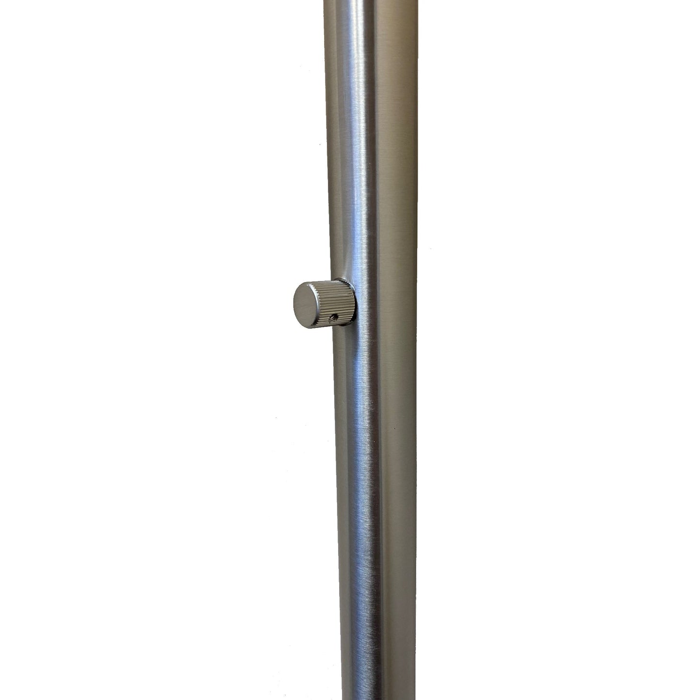 603 Swell: Floor Lamp-Glass-Bicycle Glass Co - Hotshop-Eco Clear-Brushed Nickel-Bicycle Glass Co