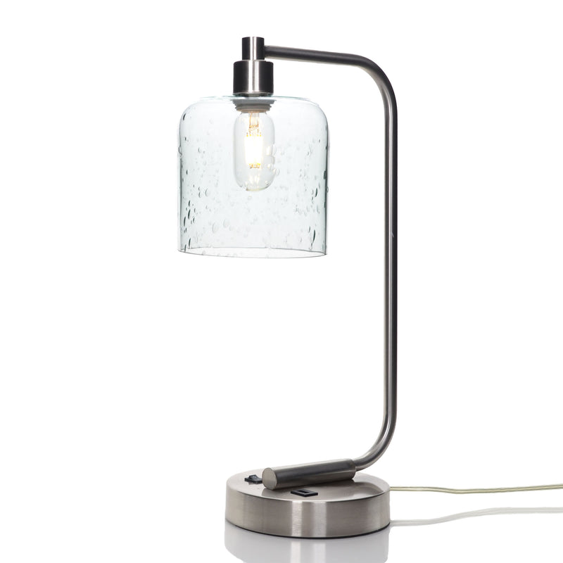 603 Table Lamp — Lunar / Eco Clear / Brushed Nickel