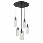 513 5 Pendant Cascade Chandelier
