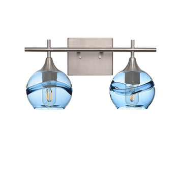 Brushed Nickel / Swell / Steel Blue