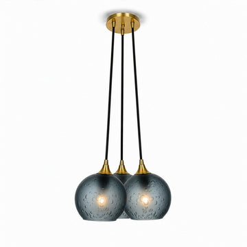Polished Brass - 4ft Cord / Celestial / Slate Gray