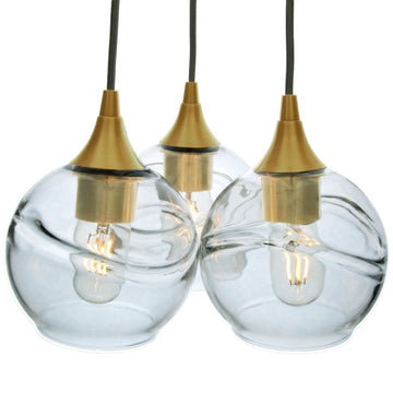 Polished Brass - 4ft Cord / Swell / Eco Clear