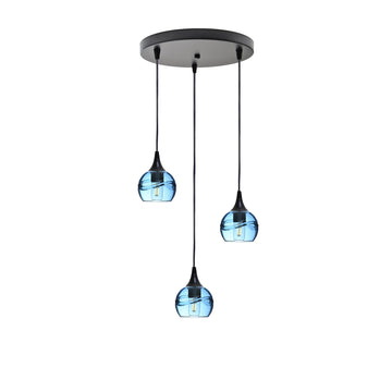 Matte Black - 4ft Cord / Swell / Steel Blue