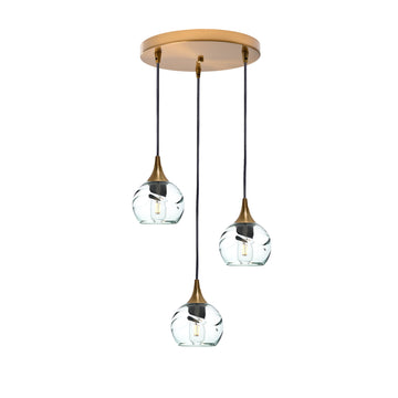 Polished Brass - 4ft Cord / Swell / Eco Clear