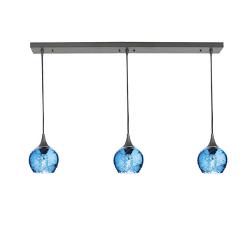 Antique Bronze - 4ft Cord / Spun / Steel Blue