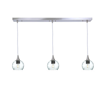 Brushed Nickel - 4ft Cord / Spun / Eco Clear