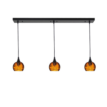 Matte Black - 4ft Cord / Spun / Golden Amber
