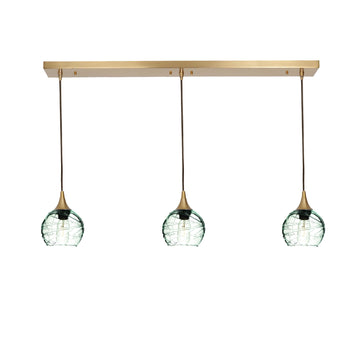 Polished Brass - 4ft Cord / Spun / Eco Clear