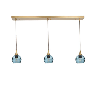 Polished Brass - 4ft Cord / Swell / Slate Gray