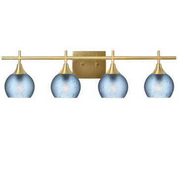 Celestial / Steel Blue / Polished Brass