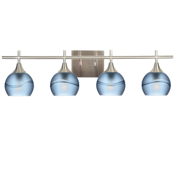 Glacial / Steel Blue / Brushed Nickel