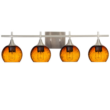Lunar / Golden Amber / Brushed Nickel