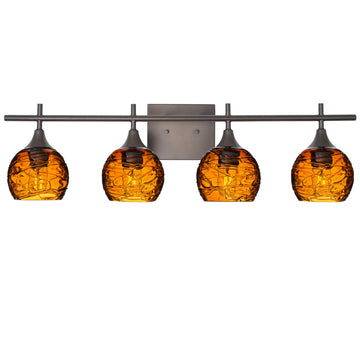 Spun / Golden Amber / Antique Bronze