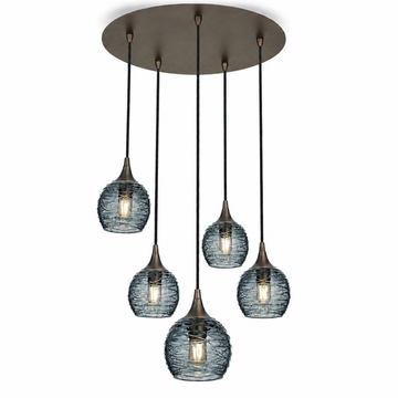 Antique Bronze - 4ft Cord / Spun / Slate Gray