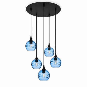Matte Black - 4ft Cord / Swell / Steel Blue