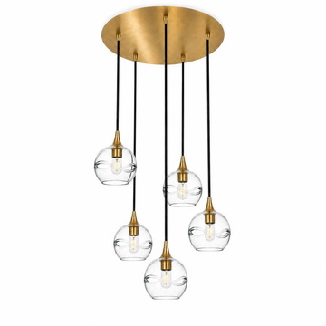 Polished Brass - 4ft Cord / Swell / Eco Clear