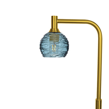 Spun / Slate Gray / Polished Brass