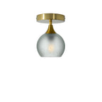 763 Semi-Flush-Bicycle Glass Co - Hotshop-Celestial-Eco Clear-Polished Brass-Bicycle Glass Co