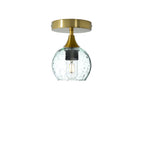 763 Semi-Flush-Bicycle Glass Co - Hotshop-Lunar-Eco Clear-Polished Brass-Bicycle Glass Co