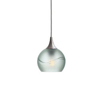 Brushed Nickel - 8ft Cord / Glacial / Eco Clear