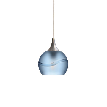 Brushed Nickel - 8ft Cord / Glacial / Steel Blue
