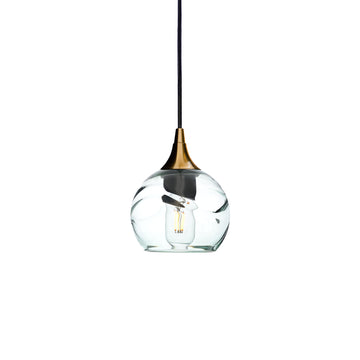 Polished Brass - 8ft Cord / Swell / Eco Clear