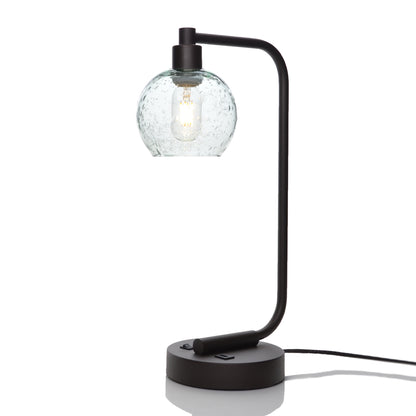 763 Table Lamp-Glass-Bicycle Glass Co - Hotshop-Lunar-Eco Clear-Dark Bronze-Bicycle Glass Co