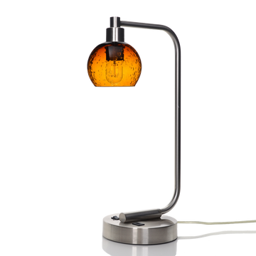 Lunar / Golden Amber / Brushed Nickel