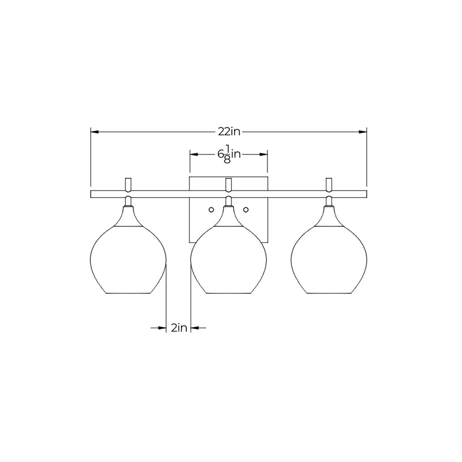 763 3-Light Vanity