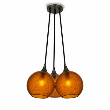 Antique Bronze - 4ft Cord / Celestial / Golden Amber