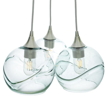 Brushed Nickel - 4ft Cord / Swell / Eco Clear