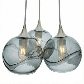 Brushed Nickel - 4ft Cord / Swell / Slate Gray