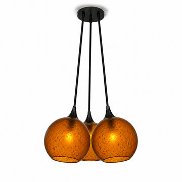 Matte Black - 4ft Cord / Celestial / Golden Amber