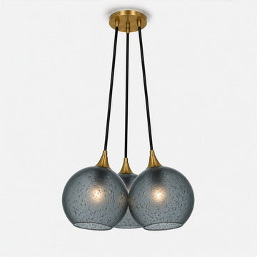 Polished Brass - 4ft Cord / Celestial / Slate Gray