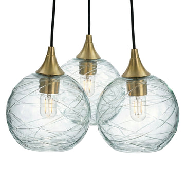 Polished Brass - 4ft Cord / Spun / Eco Clear