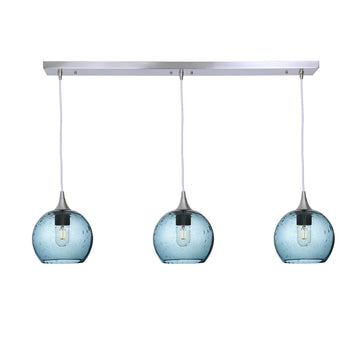 Brushed Nickel - 4ft Cord / Lunar / Slate Gray