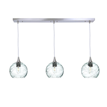 Brushed Nickel - 4ft Cord / Spun / Eco Clear