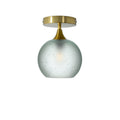 767 Semi-Flush-Bicycle Glass Co - Hotshop-Celestial-Eco Clear-Polished Brass-Bicycle Glass Co