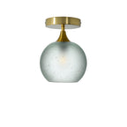 767 Semi-Flush-Bicycle Glass Co - Hotshop-Celestial-Eco Clear-Polished Brass-Bicycle Glass Co