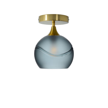 Glacial / Slate Gray / Polished Brass