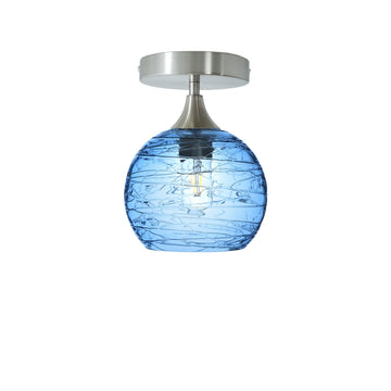 Spun / Steel Blue / Brushed Nickel
