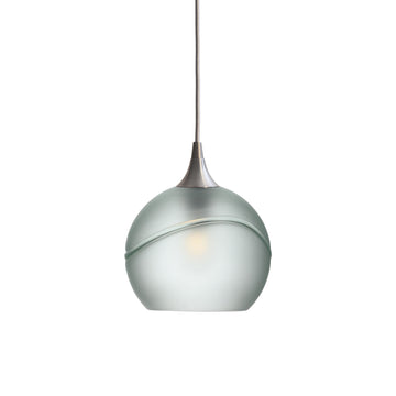 Brushed Nickel - 8ft Cord / Glacial / Eco Clear