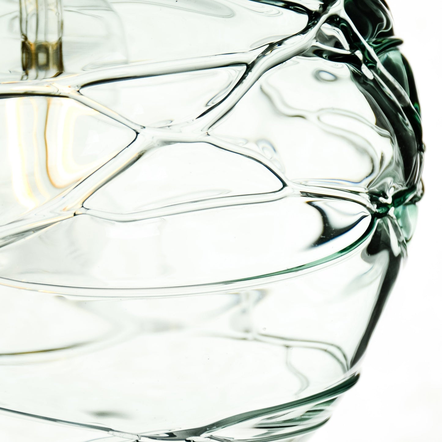 Spun Single Pendant: Form No. 767-Pendant Lights-Bicycle Glass Co.-Eco Clear-Bicycle Glass Co